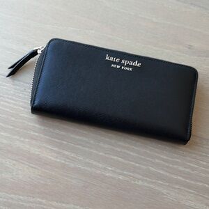 Kate Spade Black Leather Wallet